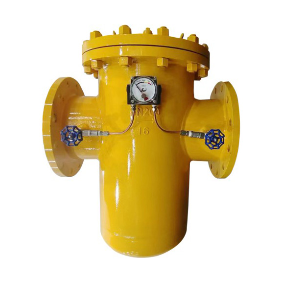 Blue differential pressure filter